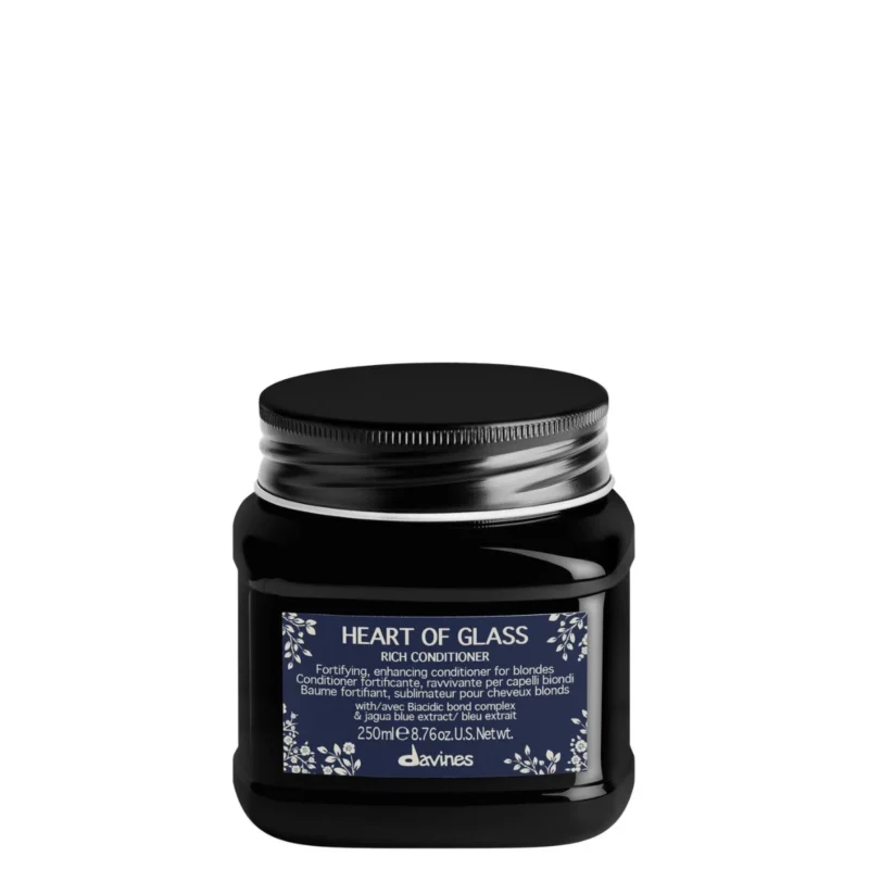 Acondicionador Heart Of Glass Davines 250ml. Rubios perfectos