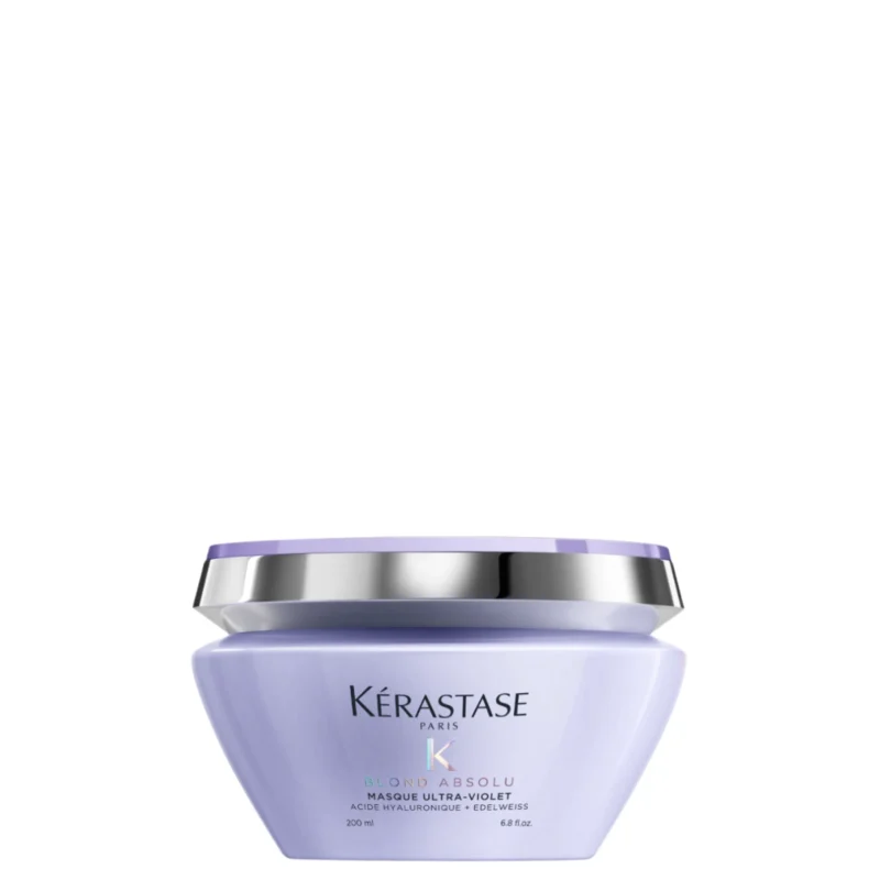 Máscara Kérastase Masque Blond Absolu Ultraviolet 200ml. Matizadora