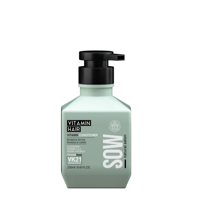 Acondicionador Sow Vitamin Hair 250ml. Nutritivo Hidratante