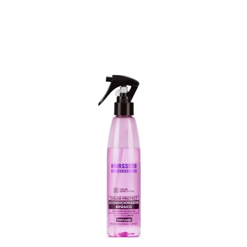 Acondicionador Color Protect Hairssime Bifásico 240ml. Desenredante Termo-protector