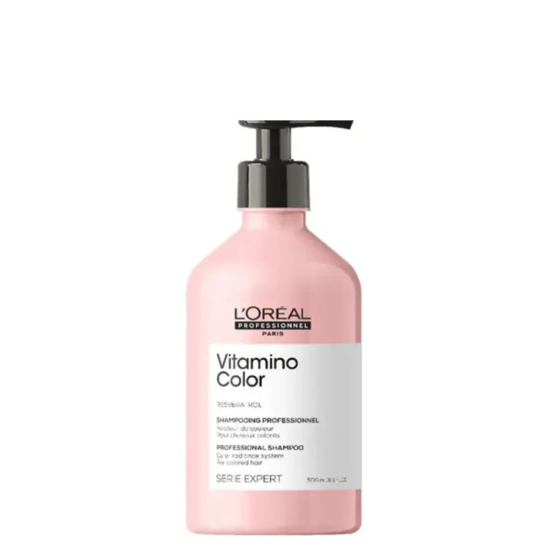 Shampoo L’Oréal Vitamino Color 500ml. Protege el color de la decoloración