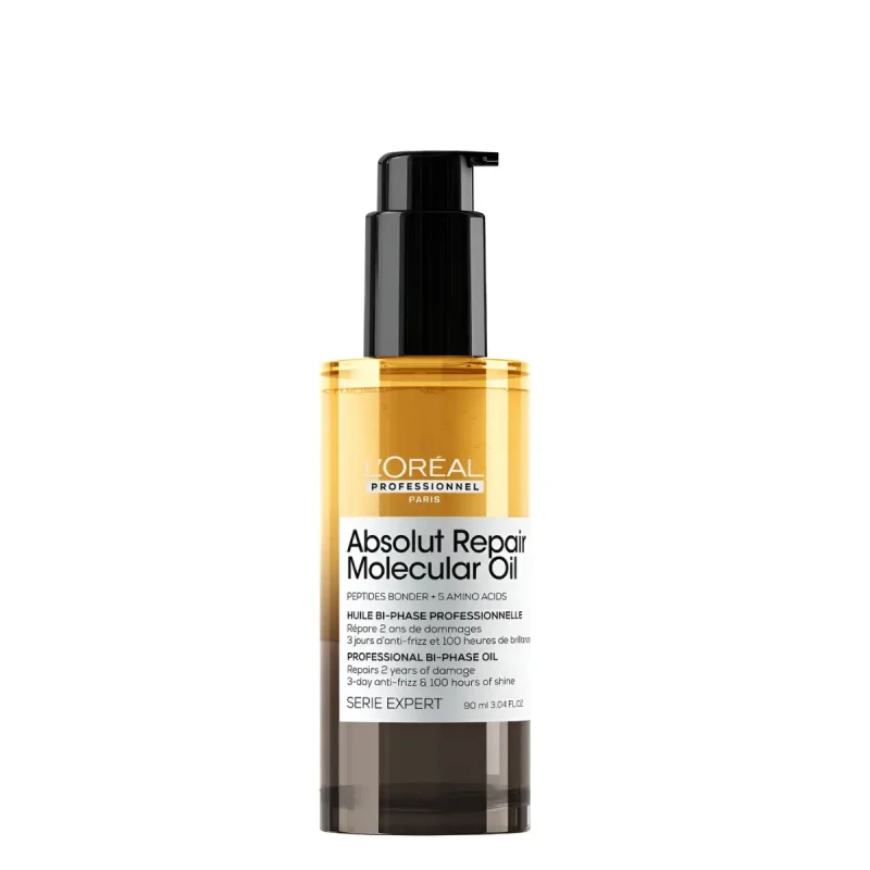 Oil Bifásico L’Oréal Absolut Repair Molecular 90ml. Reparación