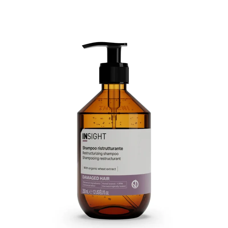 Shampoo Reestructurante para Cabello Dañado Damaged Hair Insight 350ml