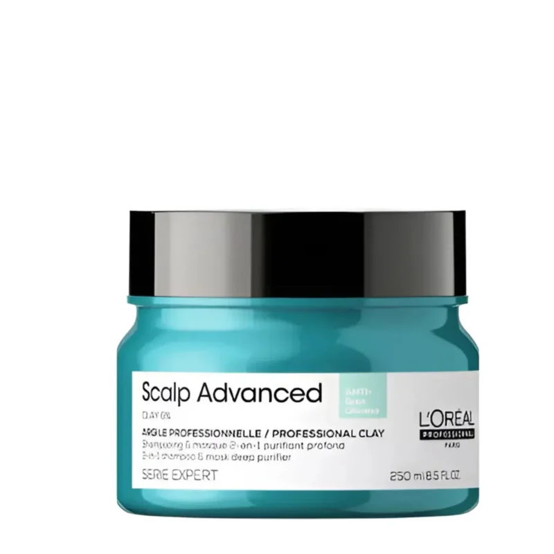Arcilla anti-grasa L´Oréal Mask Scalp Advanced 2 en 1 250ml. Anti-grasa