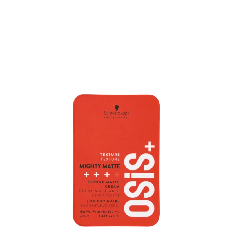 Crema Fijación Fuerte Ultra Mate Osis Mighty Matte Schwarzkopf 100ml